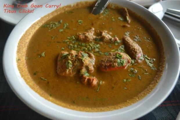 Goan King Crab Curry!